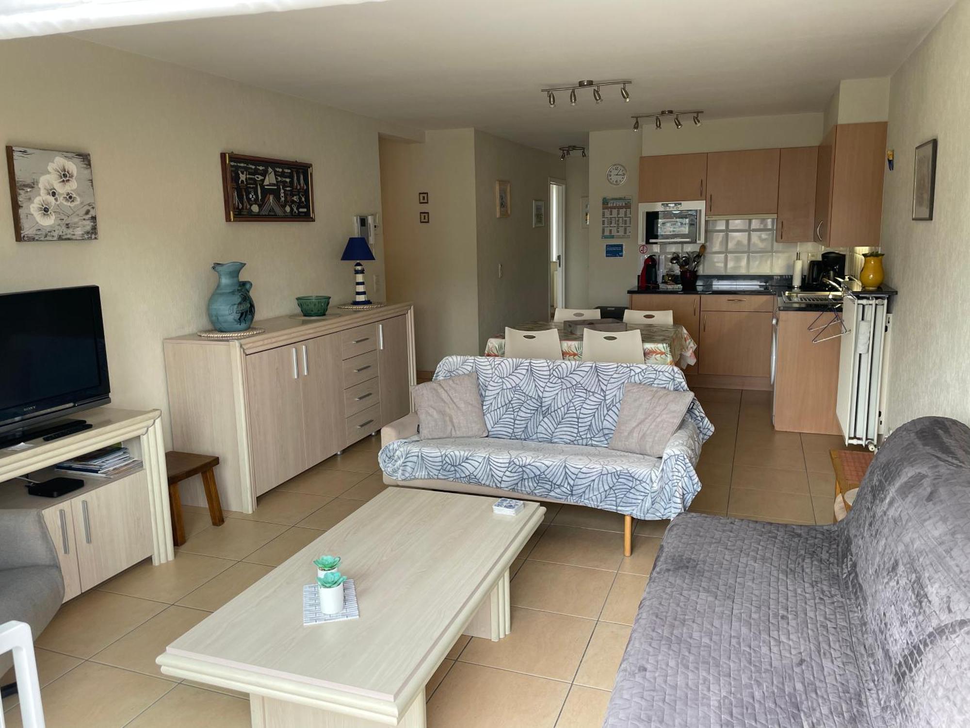 Appartement Pablo met garagebox 50m van zee Koksijde Buitenkant foto